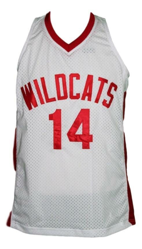 Wholesale Men Basketball Jerseys 14 Zac Efron Troy Bolton High School  Wildcats Custom Wear Uniform 2021 Wholesal From m.
